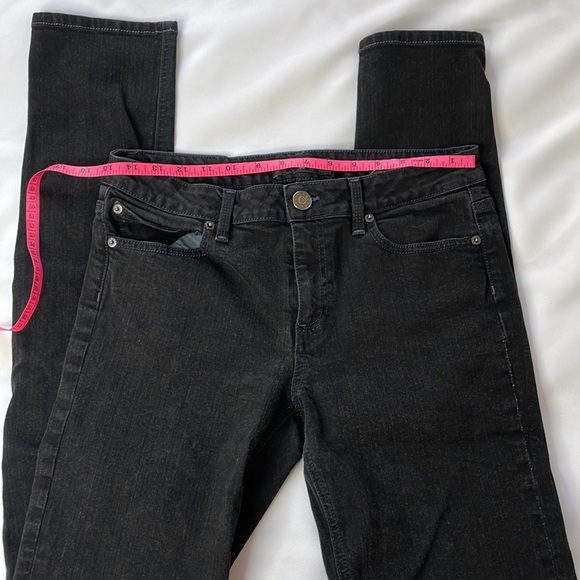 Marc by Marc Jacobs sz 30 Chrissie 003 Stretch Low Rise Skinny Leg Black Jeans - Picture 10 of 12